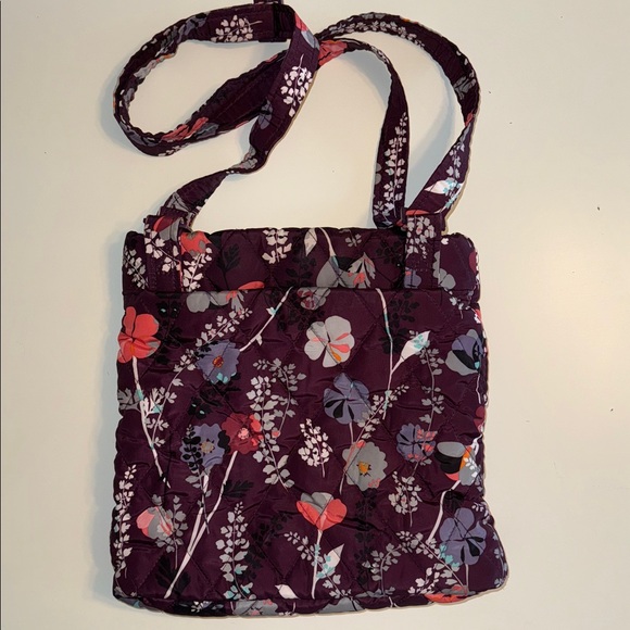 Vera Bradley Small Handbag – Retired Enchanted Garden Pattern, Ultralight - Picture 3 of 8